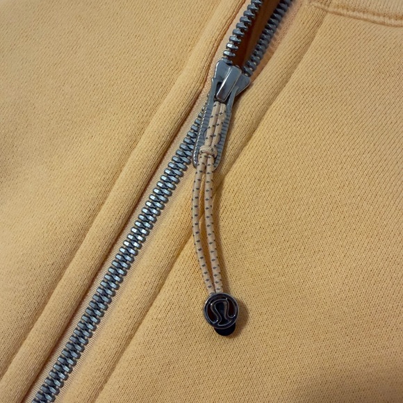 Lululemon Cropped Scuba zip Hoodie Summer Glow sz 6 - Picture 6 of 7